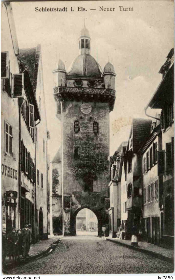 Schlettstadt - Neuer Turm - Selestat