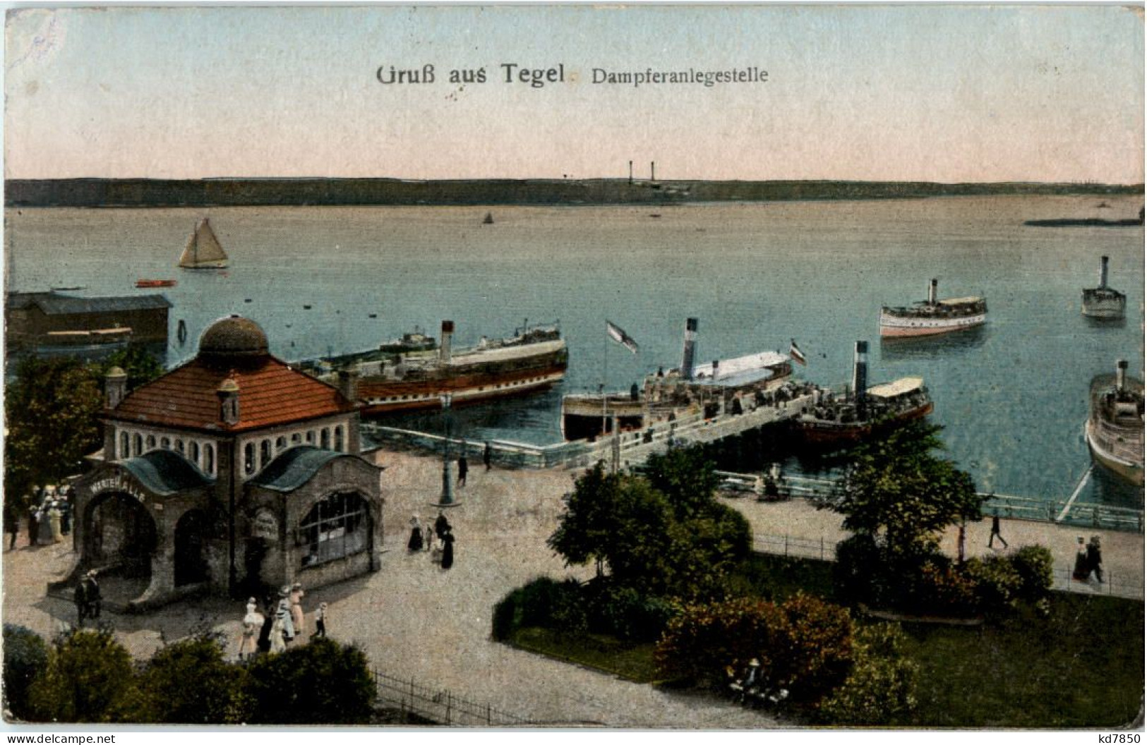 Gruss Aus Tegel - Dampferanlagestelle - Tegel