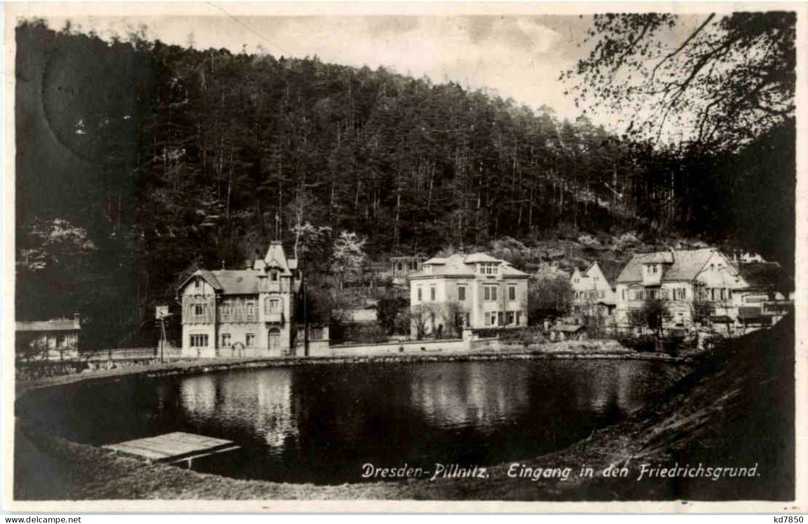 Dresden-Pillnitz - Eingang In Den Friedrichsgrund - Pillnitz