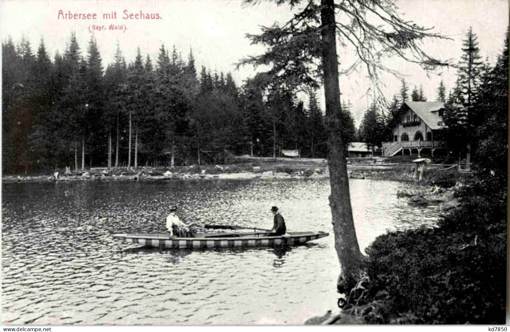 Arbersee Mit Seehaus - Regen