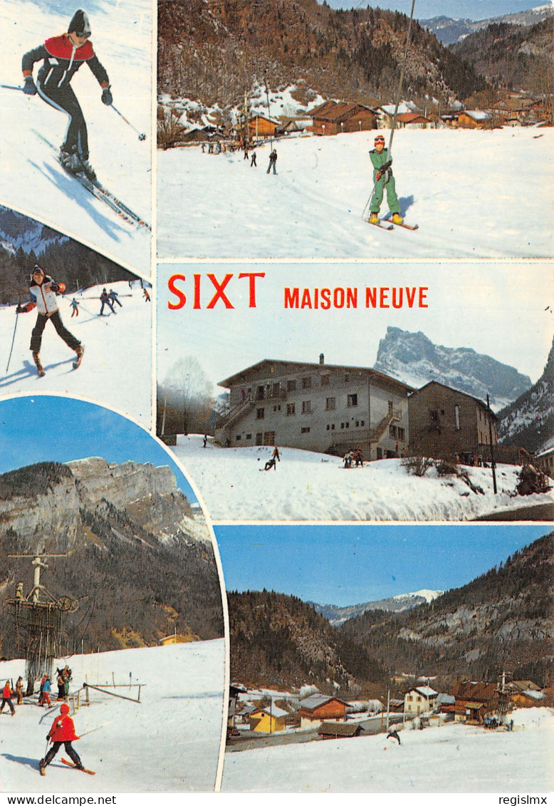 74-SIXT MAISON NEUVE-N°2103-A/0141 - Sixt-Fer-à-Cheval
