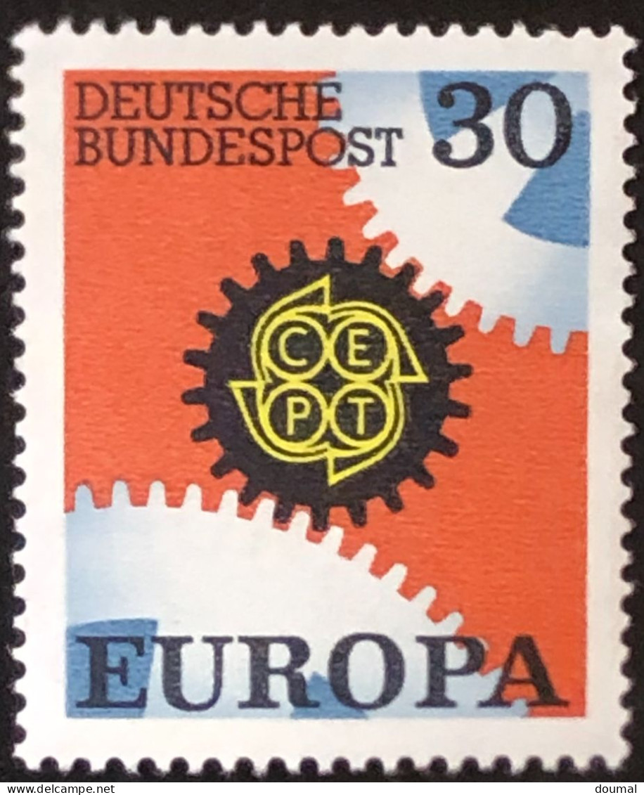 DeuTsche BundesposT Stamps Europa Series - Ungebraucht