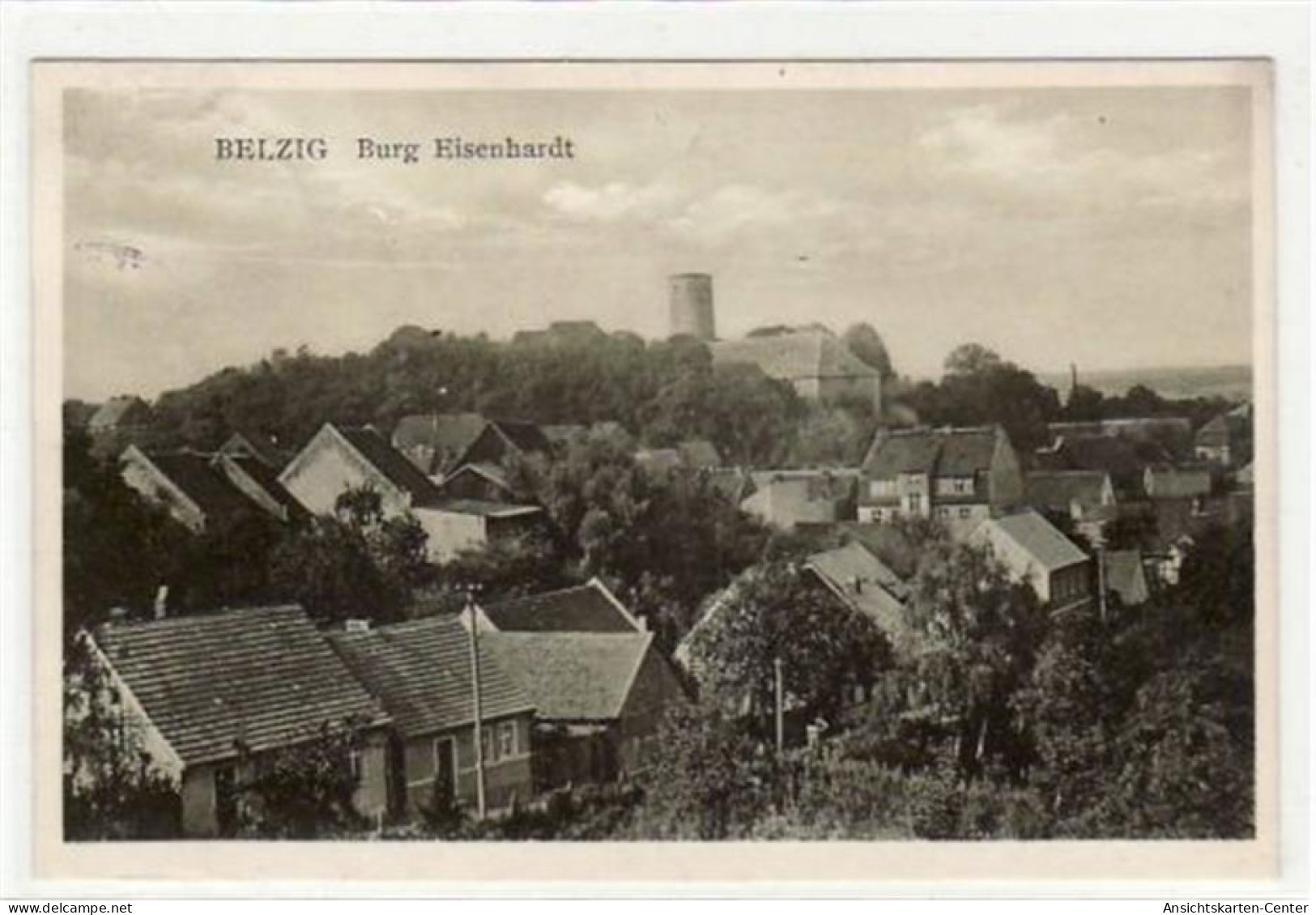 39001406 - Belzig I.d. Mark. Abgebildet Ist Eine Ansicht Mit Der Burg Eisenhardt. Postalisch Befoerdert Mit Marke 1933. - Belzig