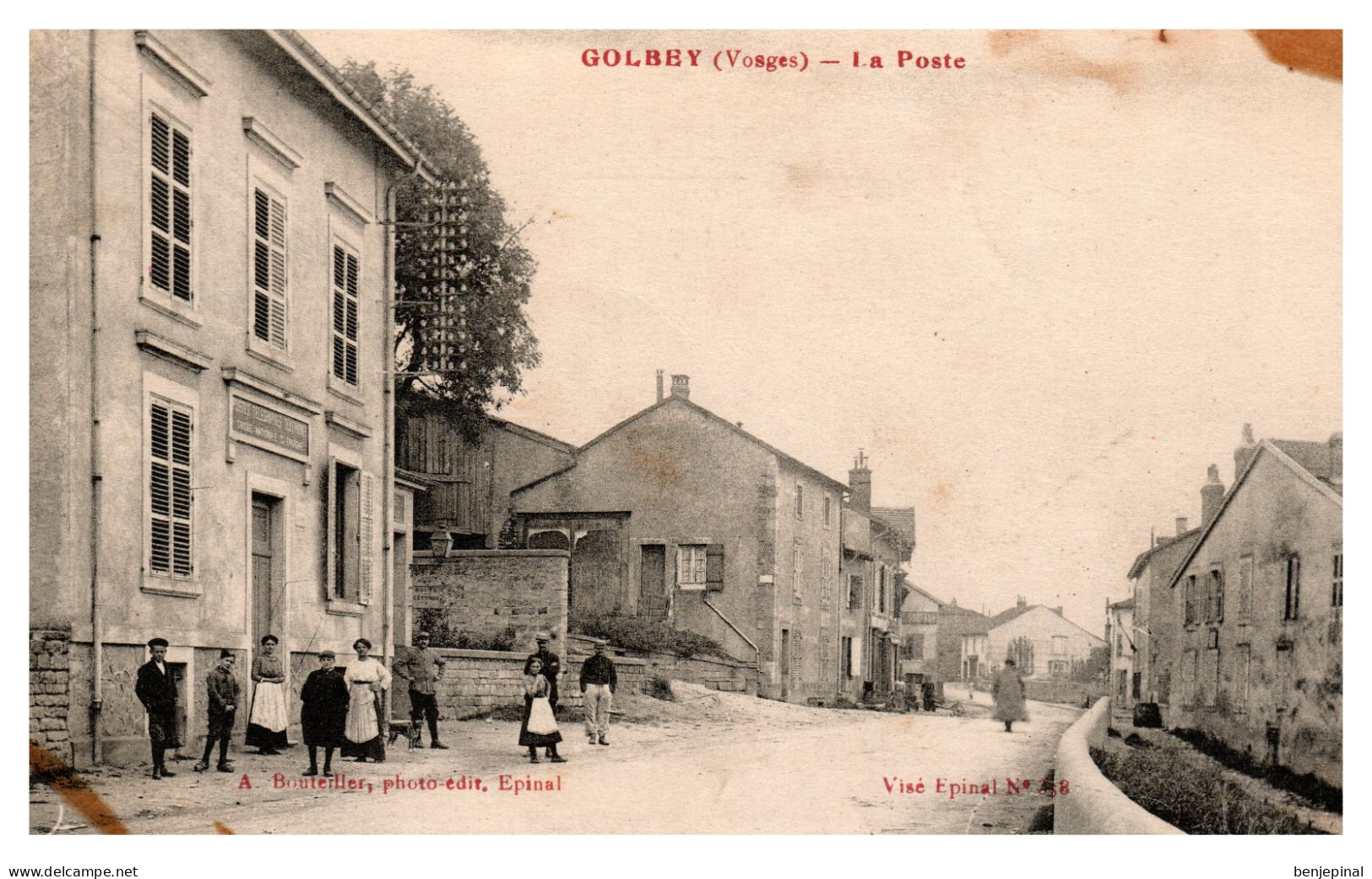 Golbey - La Poste (Bouteiller éditeur à Epinal) - Golbey