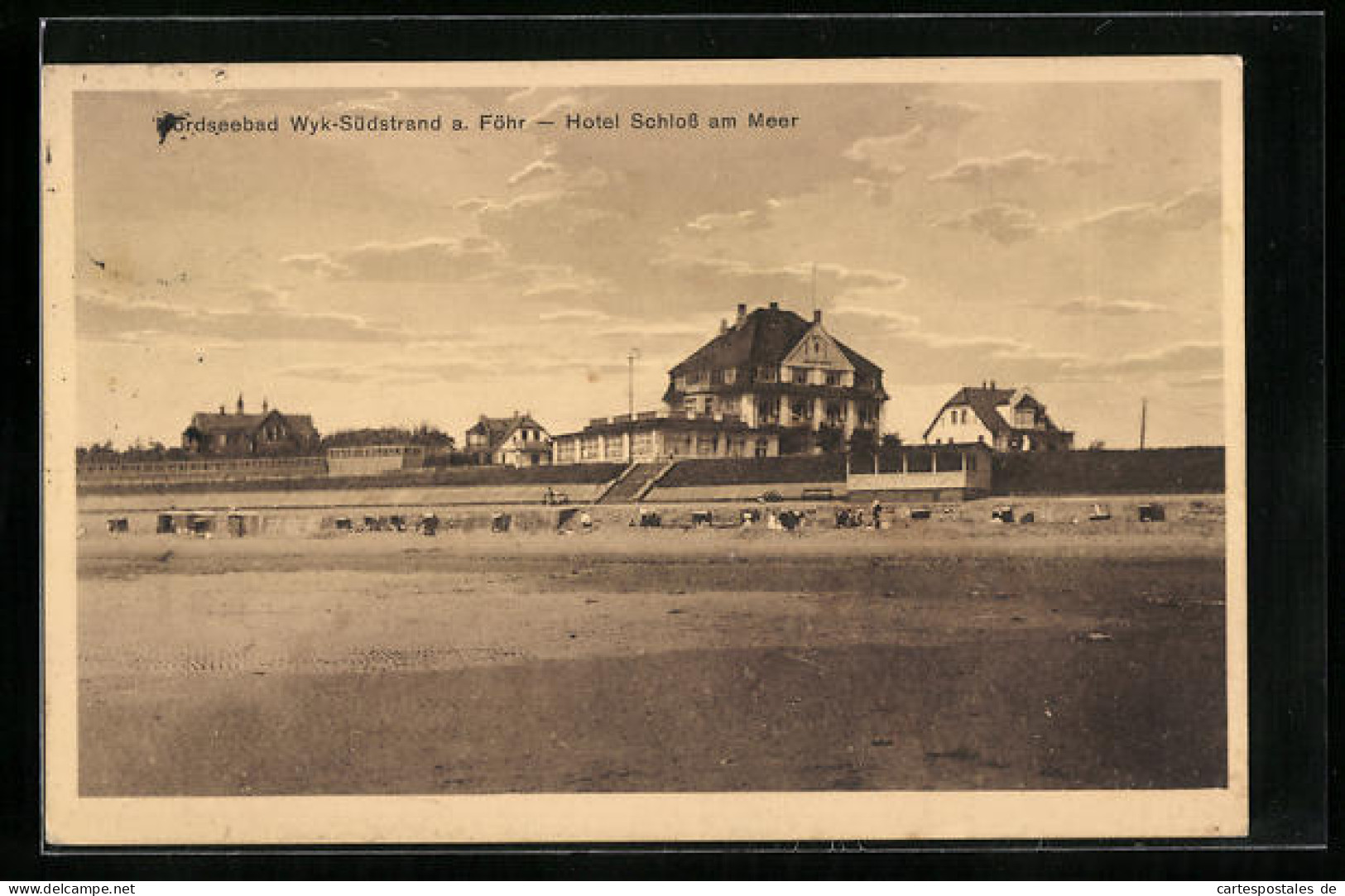 AK Wyk /Föhr, Hotel Schloss Am Meer  - Föhr