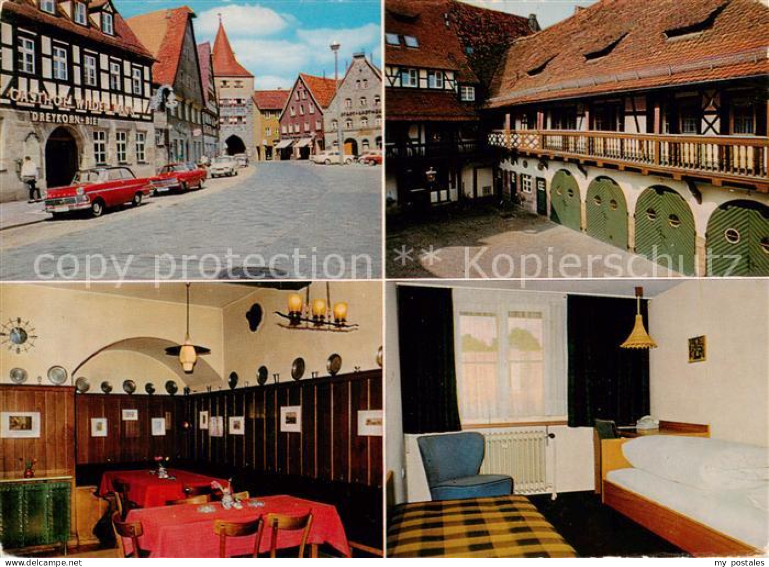 73862717 Lauf Pegnitz Gasthof Zum Wllden Mann Gaststube Zimmer Innenhof Lauf Peg - Lauf