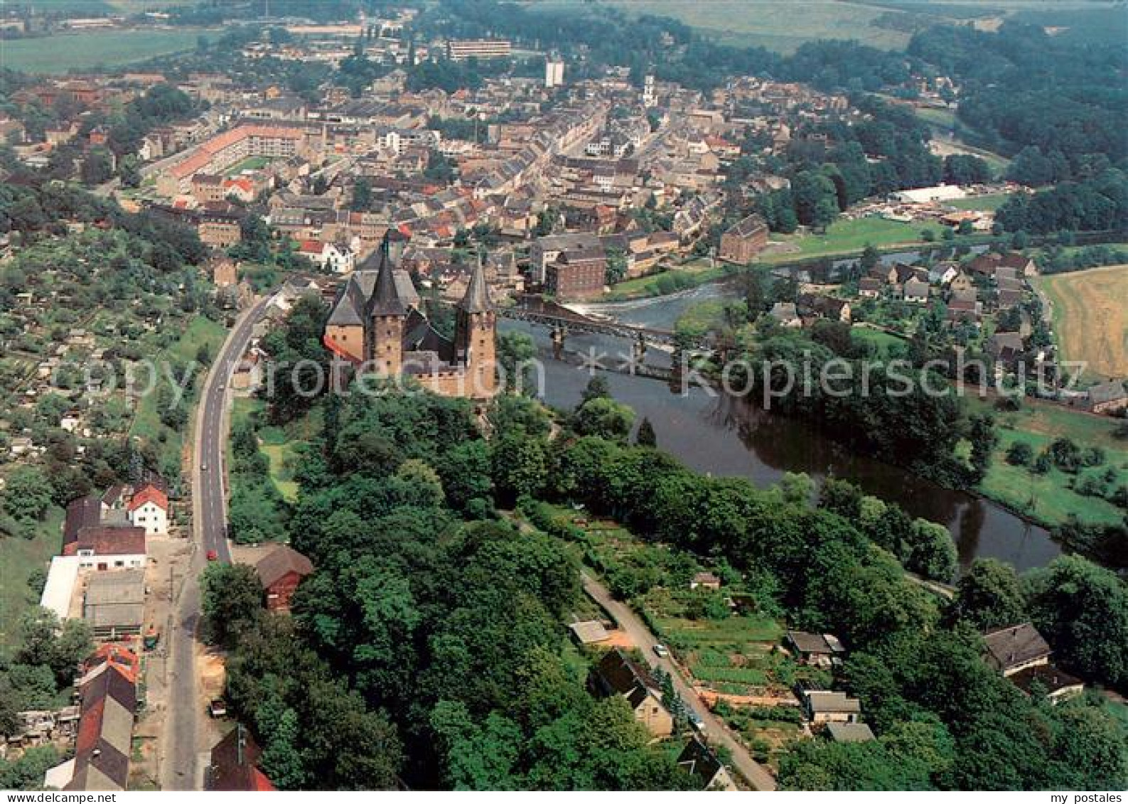 73754978 Rochlitz Sachsen Fliegeraufnahme Mit Schloss Rochlitz Sachsen - Rochlitz