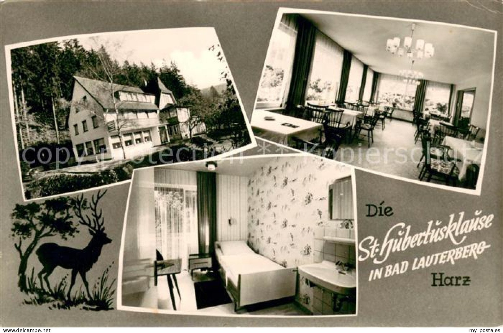 73645131 Bad Lauterberg St Hubertusklause Gaststube Zimmer Bad Lauterberg - Bad Lauterberg