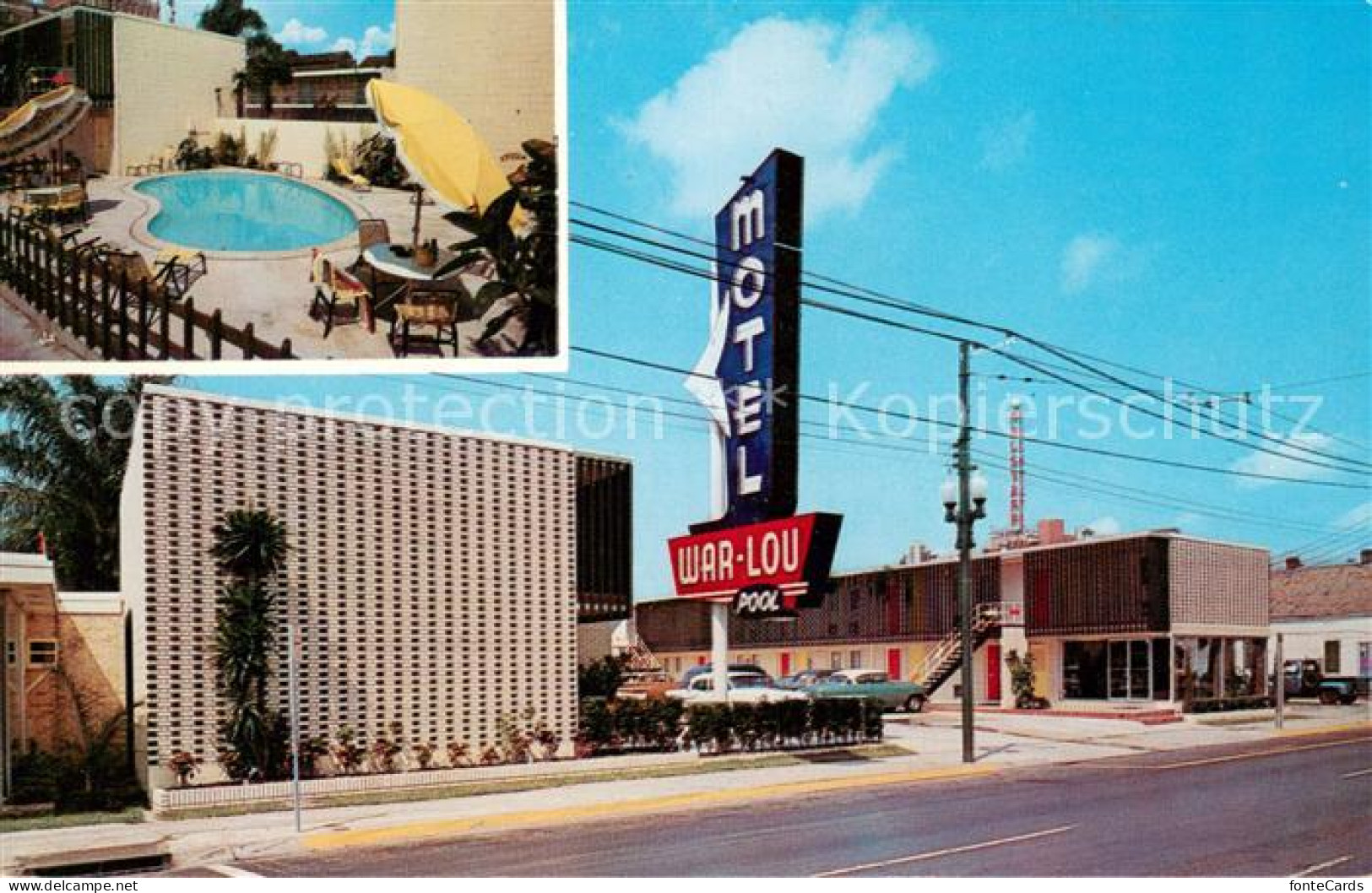 73674372 New_Orleans_Louisiana War Lou Motel Swimming Pool - Other & Unclassified