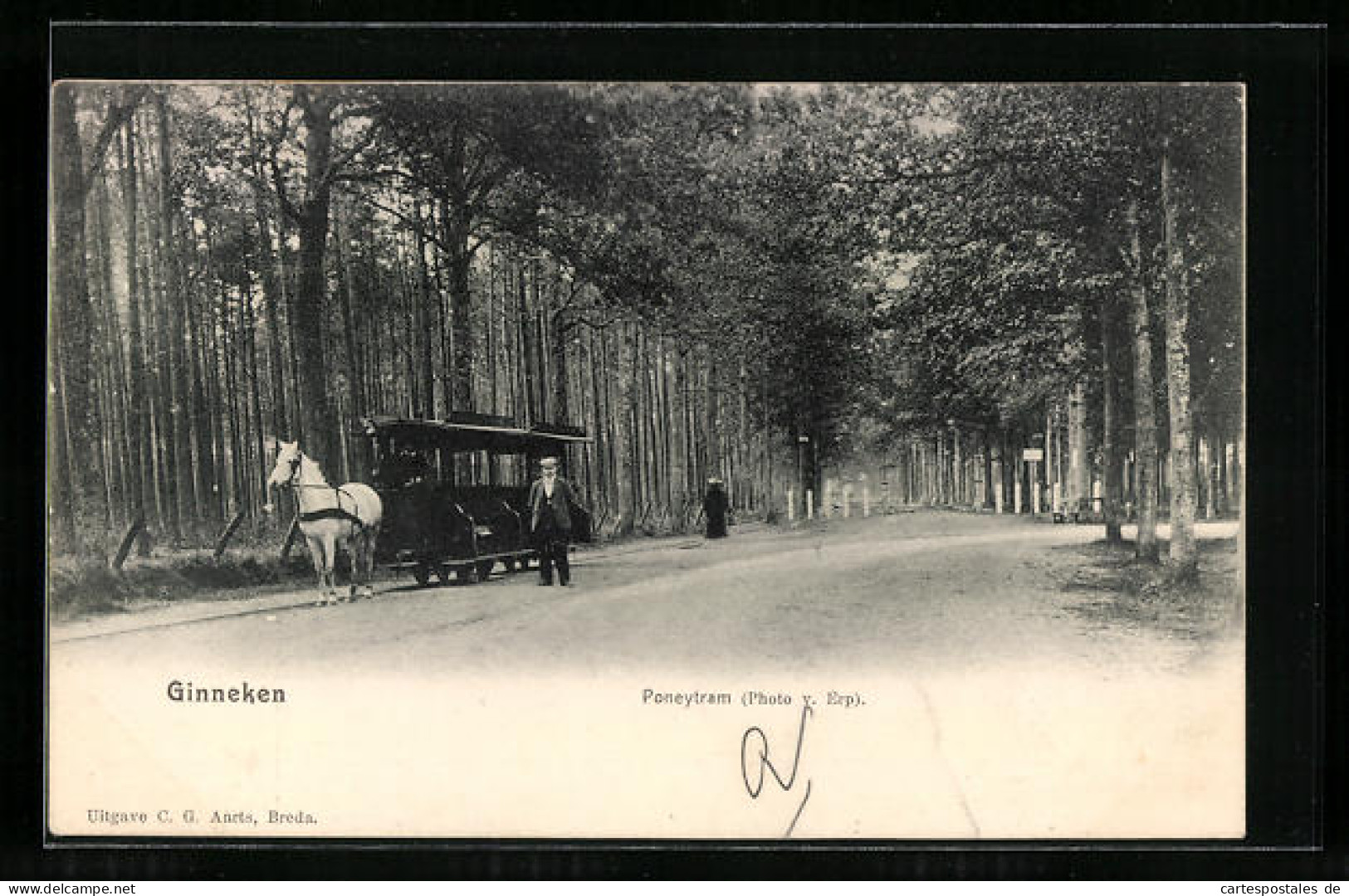 AK Ginneken, Poneytram, Pferdebahn  - Sonstige & Ohne Zuordnung