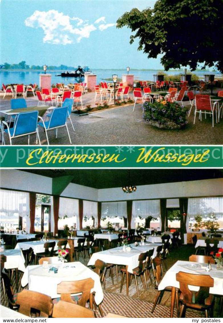 73642267 Wussegel Restaurant Cafe Elbterrassen Speisesaal Wussegel - Hitzacker