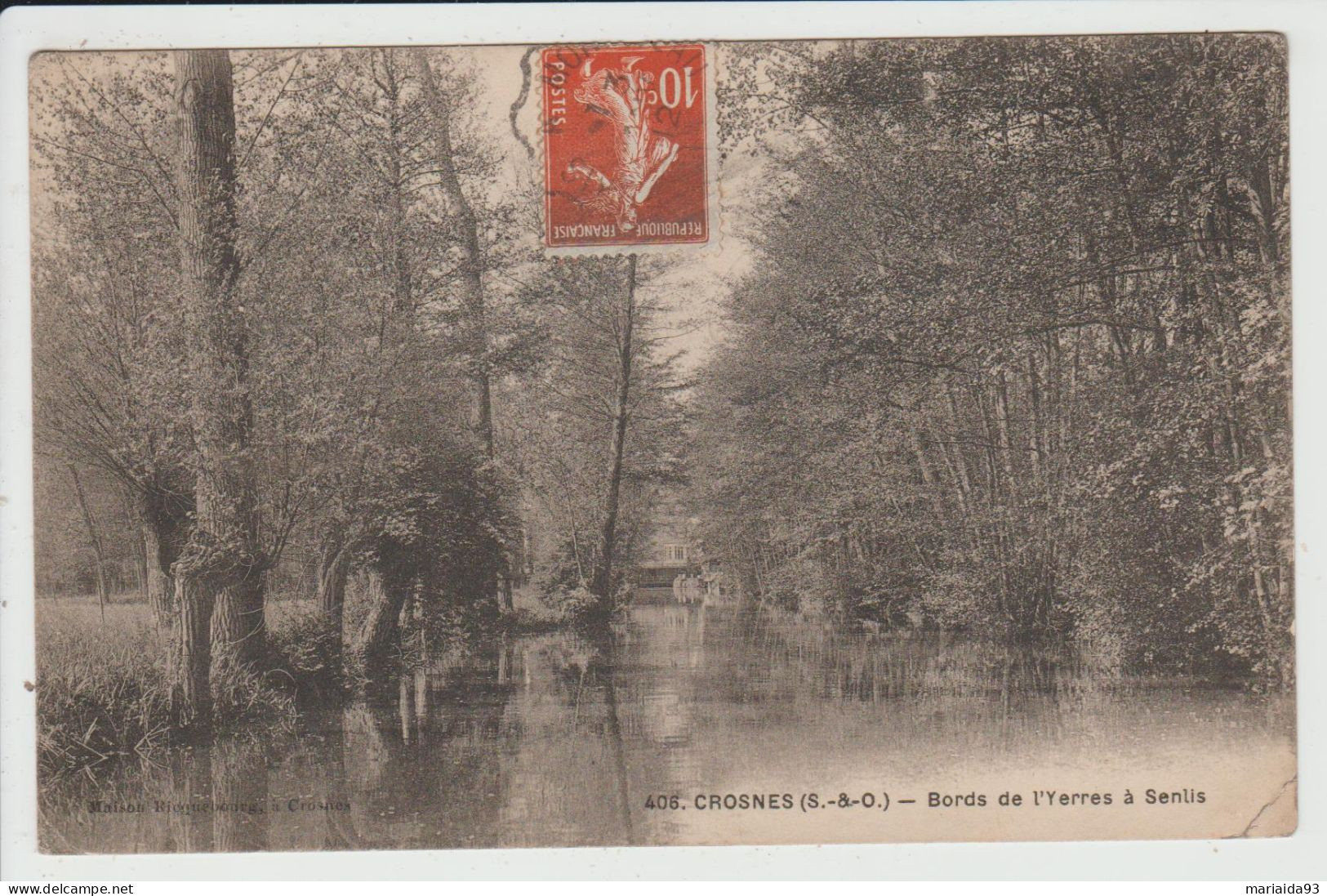 CROSNES OU CROSNE - ESSONNE - BORDS DE L'YERRES A SENLIS - Crosnes (Crosne)