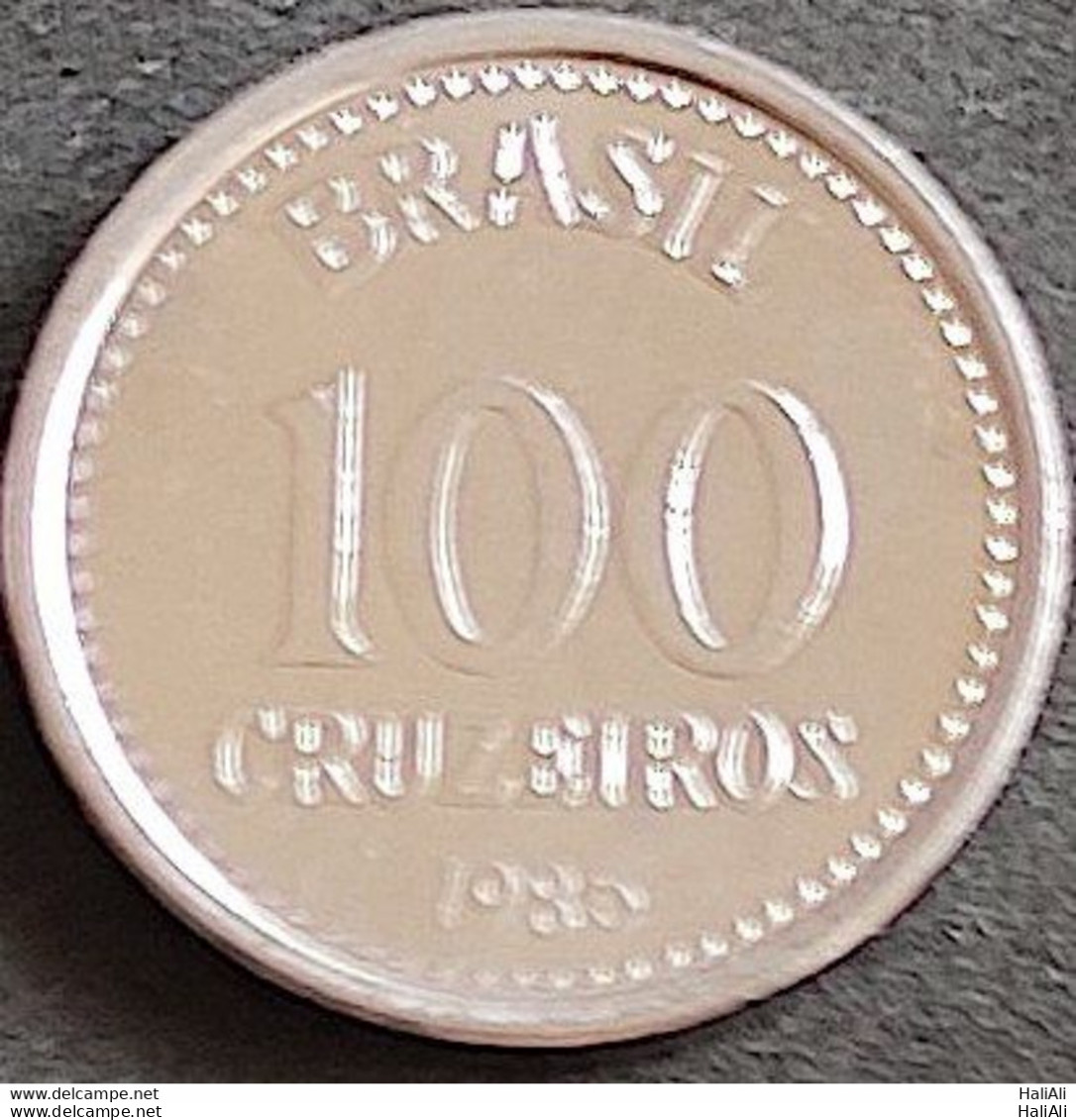 Coin Brazil Moeda Brasil 1985 100 Cruzeiros 1 - Brasilien