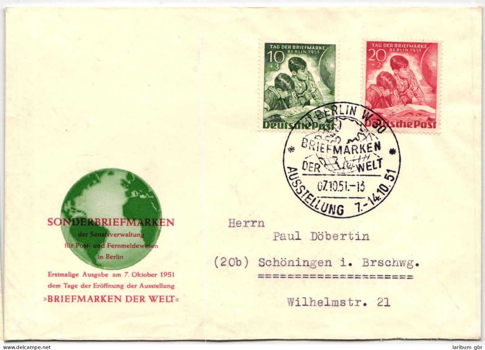 Berlin 80-81 Als Ersttagsbrief #IS469 - Other & Unclassified