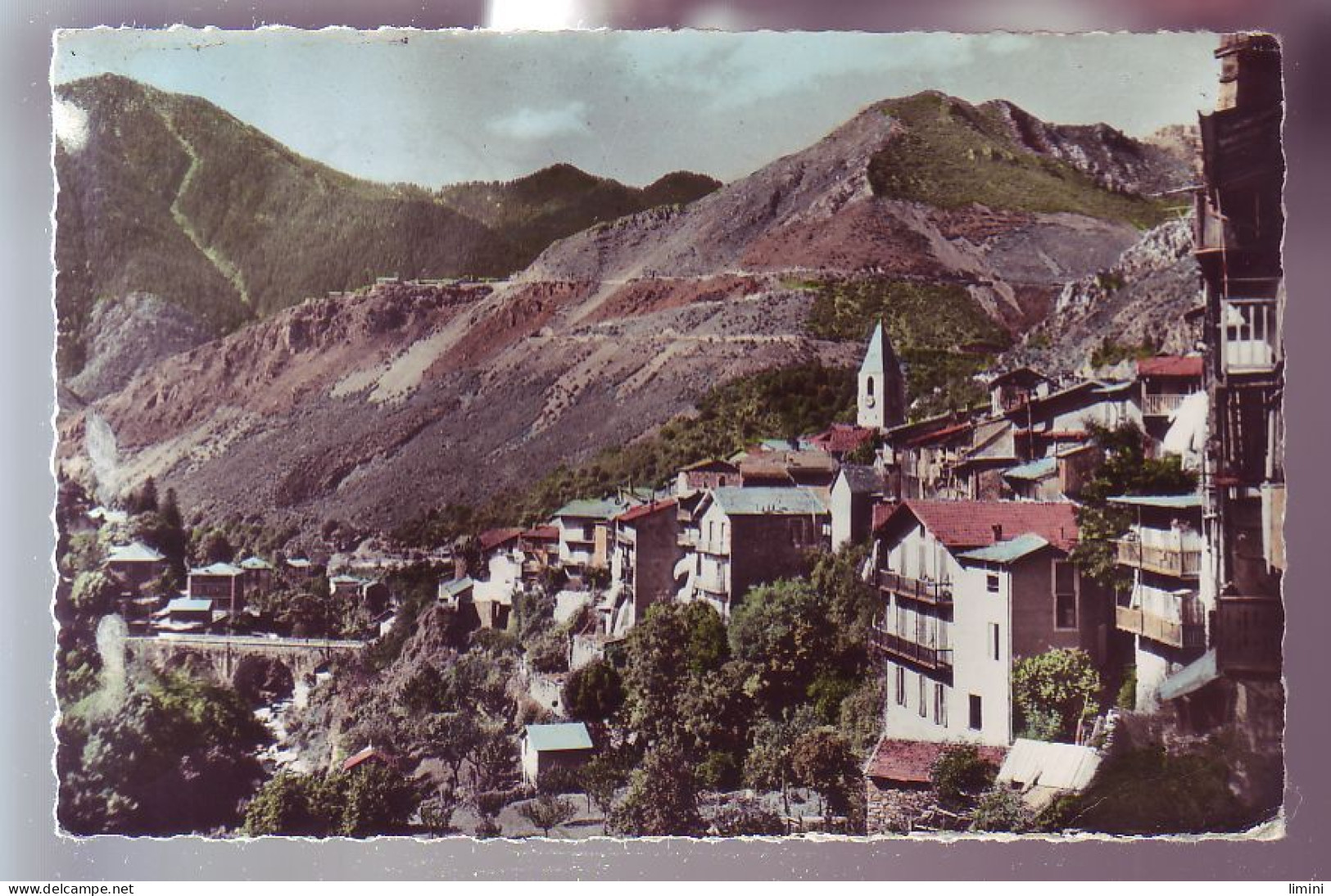 06 - SAINT-MARTIN-VESUBIE - VUE GÉNÉRALE - COLORISÉE -  - Saint-Martin-Vésubie