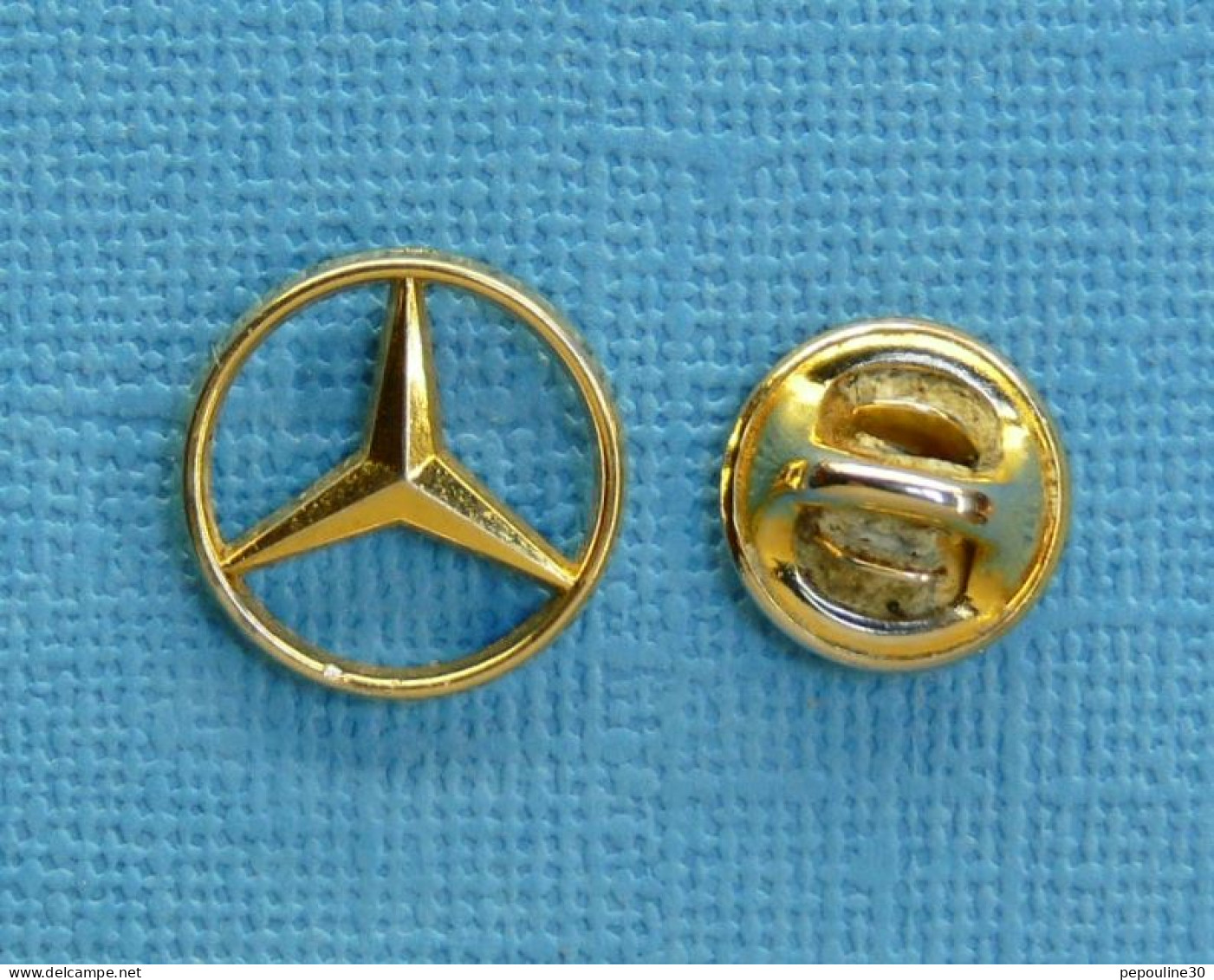 1 PIN'S /  ** LOGO / MERCEDES BENZ ** . (A.B.). - Mercedes