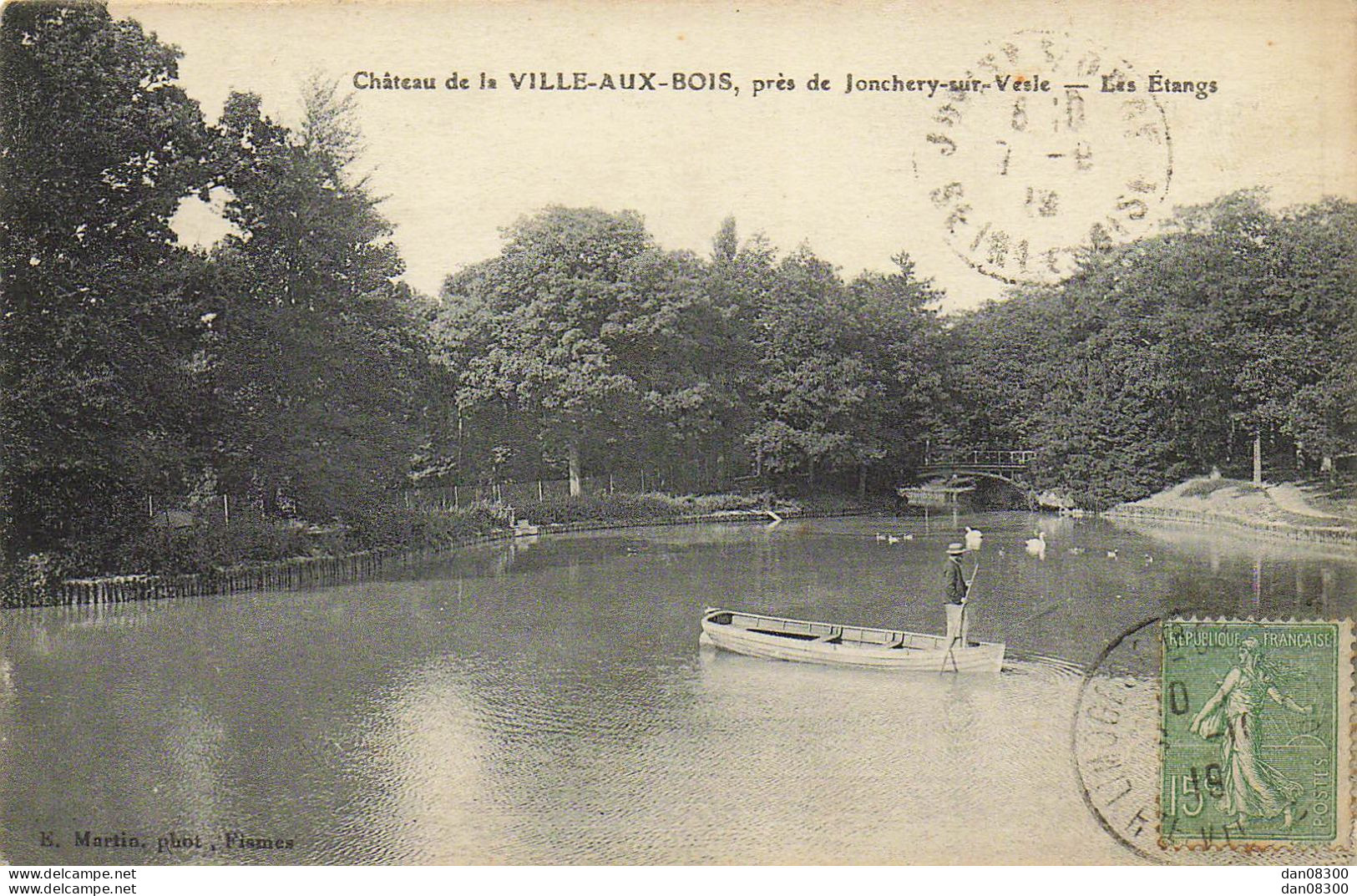 51 CHATEAU DE LA VILLE AUX BOIS PRES DE JONCHERY SUR VESLE LES ETANGS - Jonchery-sur-Vesle