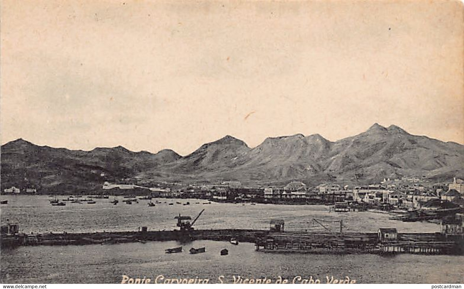 Cabo Verde - São Vicente - Ponte Carvoeira - Ed. Bazar Oriental De Augusto Figueira - Cape Verde