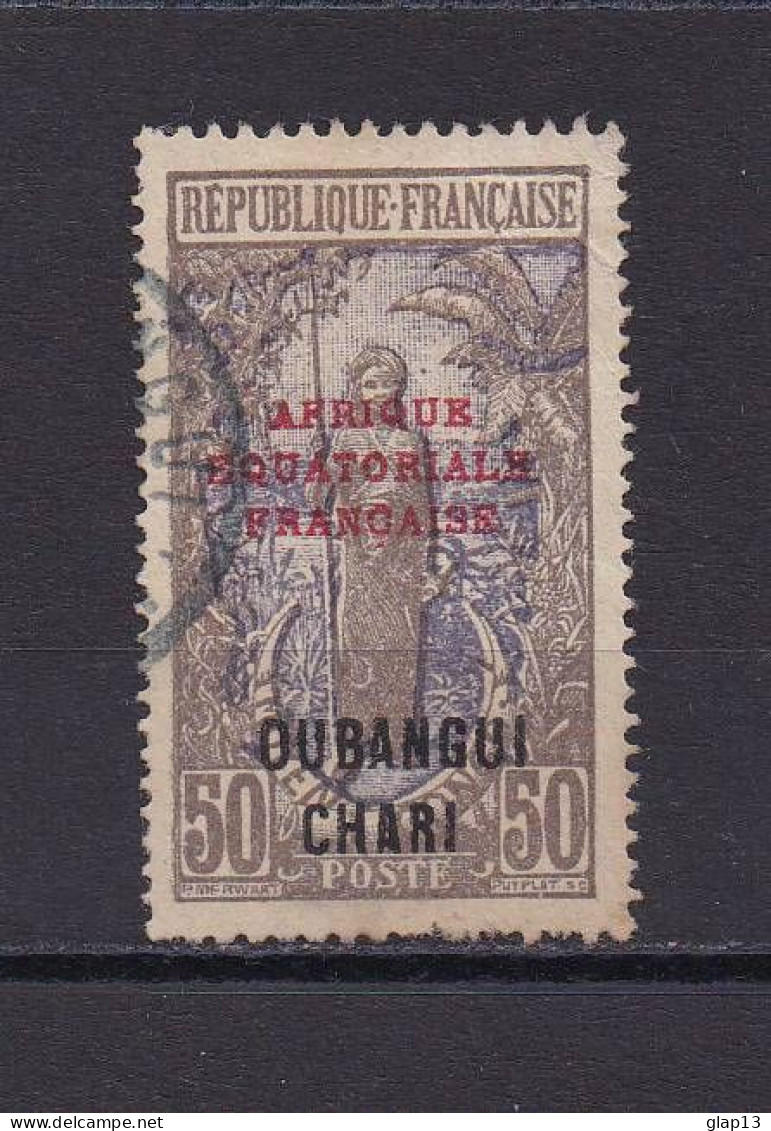 OUBANGUI 1924 TIMBRE N°37 OBLITERE - Oblitérés