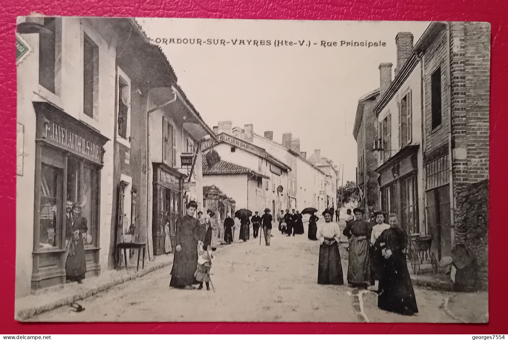 87 - ORADOUR-SUR-VAYRES  RUE PRINCIPALE - Oradour Sur Vayres