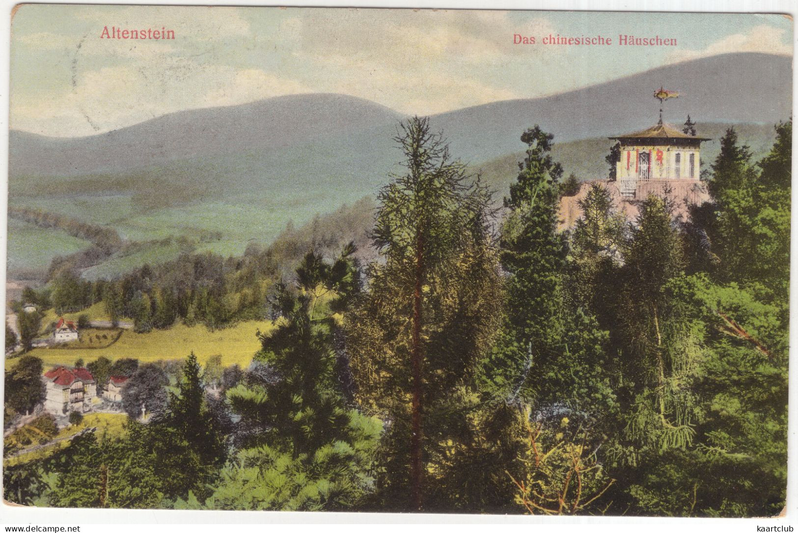 Altenstein - Das Chinesische Häuschen - (Deutschland) - 1913 - Bad Liebenstein