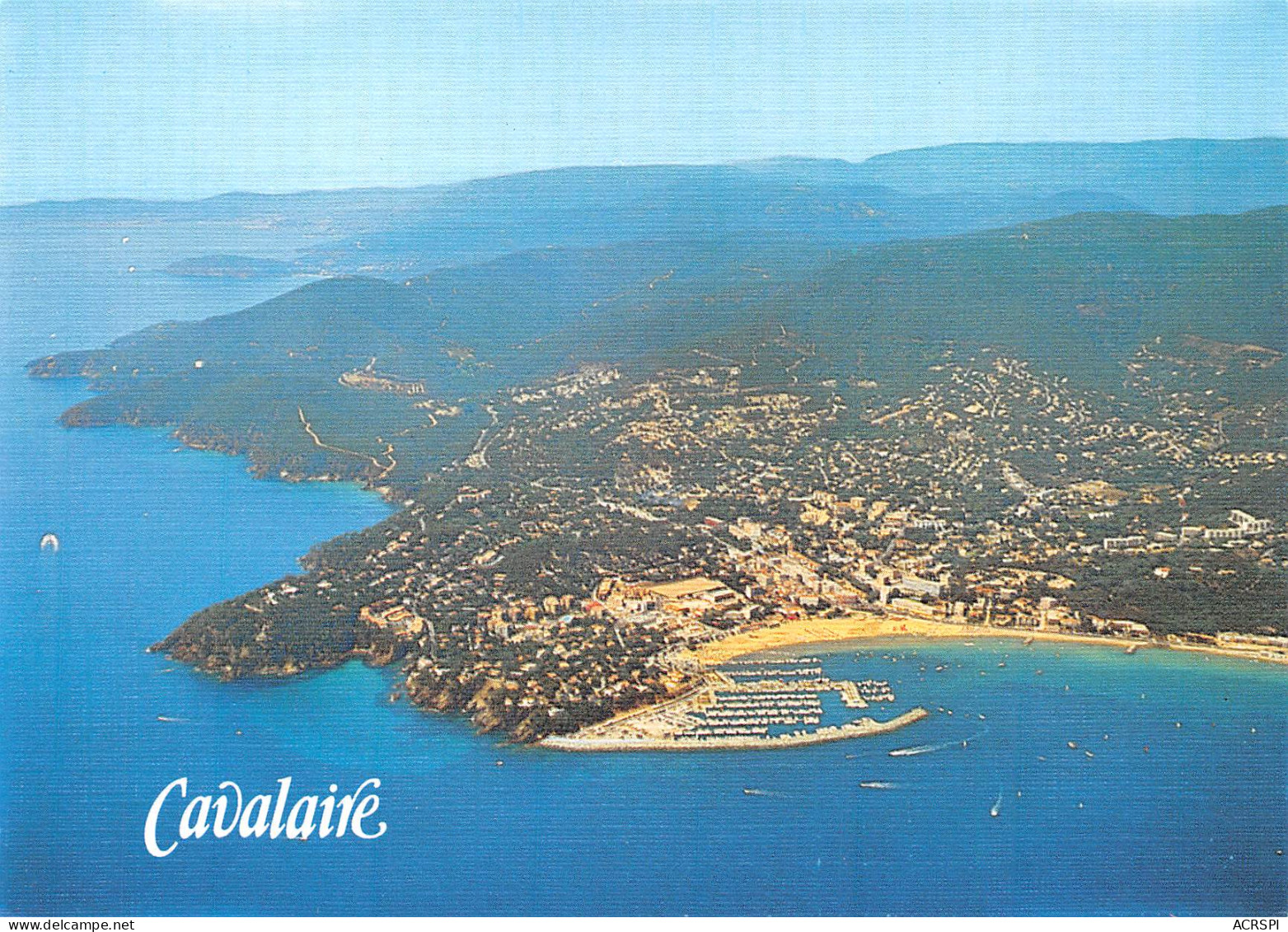 CAVALAIRE SUR MER  Vue Générale Aérienne   10 (scan Recto Verso)MF2796BIS - Cavalaire-sur-Mer