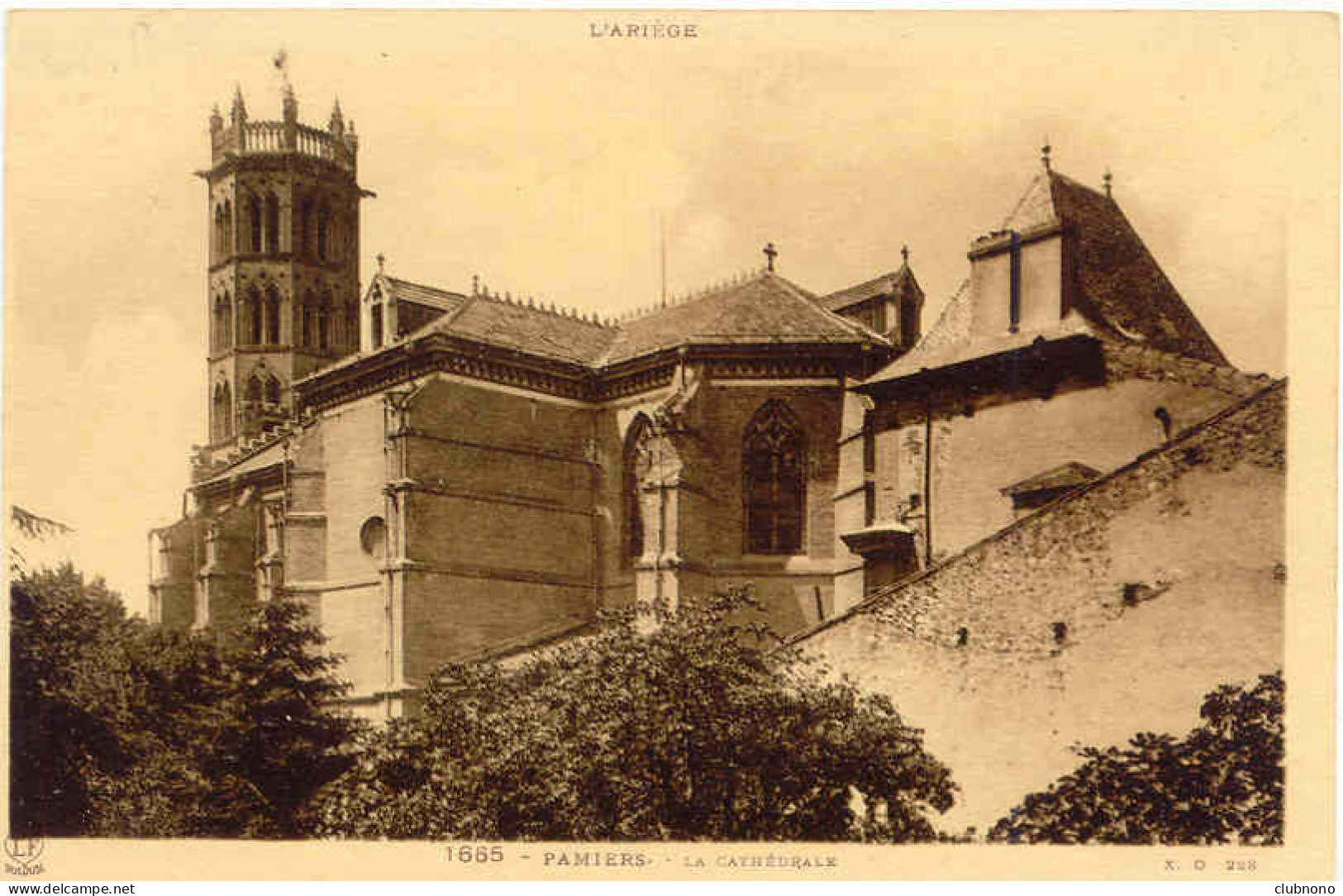 CPA - PAMIERS - LA CATHEDRALE - Pamiers