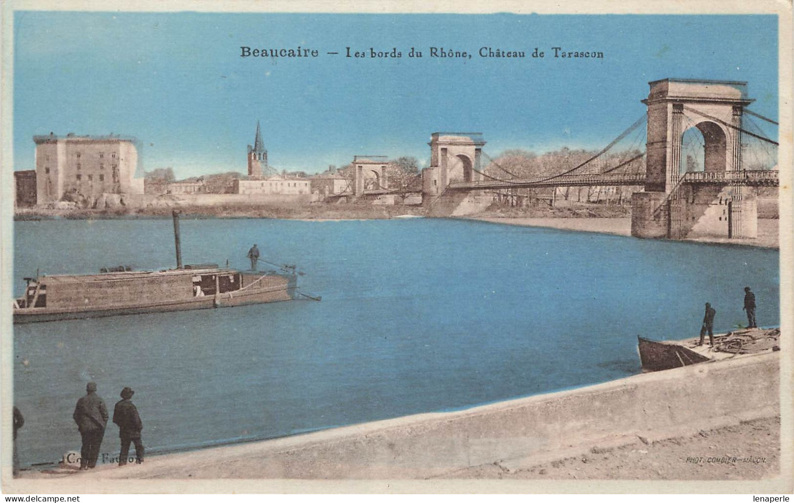 D8298 Beaucaire Les Bords Du Rhône - Beaucaire