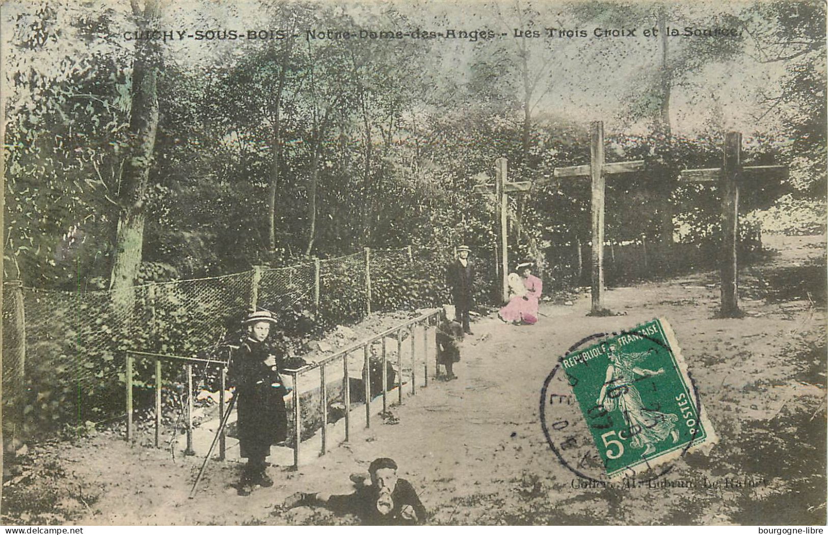 CLICHY SOUS BOIS NOTRE DAME DES ANGES LES TROIS CROIX ET LA SOURCE - Clichy Sous Bois