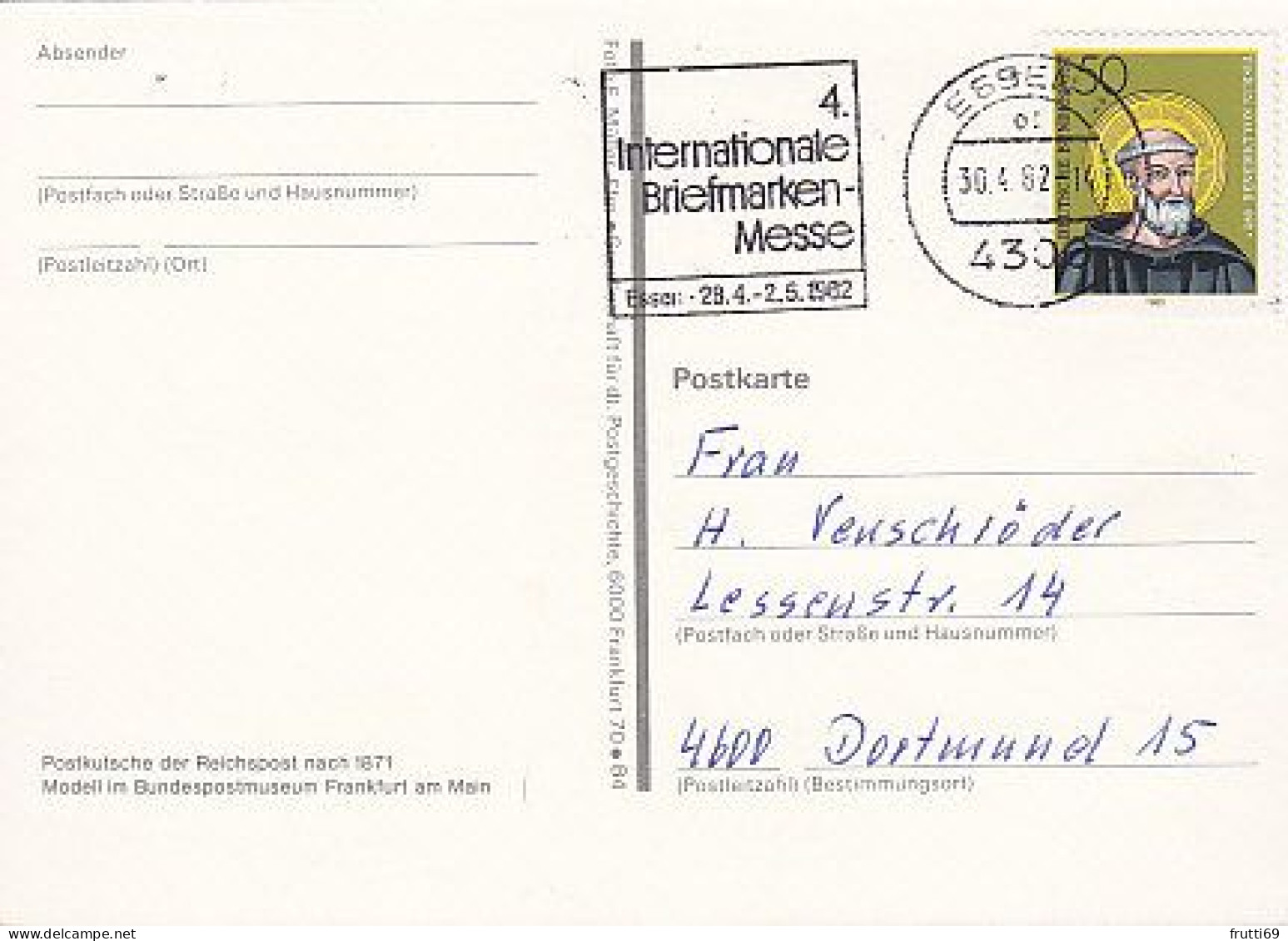 AK 216152 POST - Postkutsche Der Reichspost Nach 1871 - Postal Services