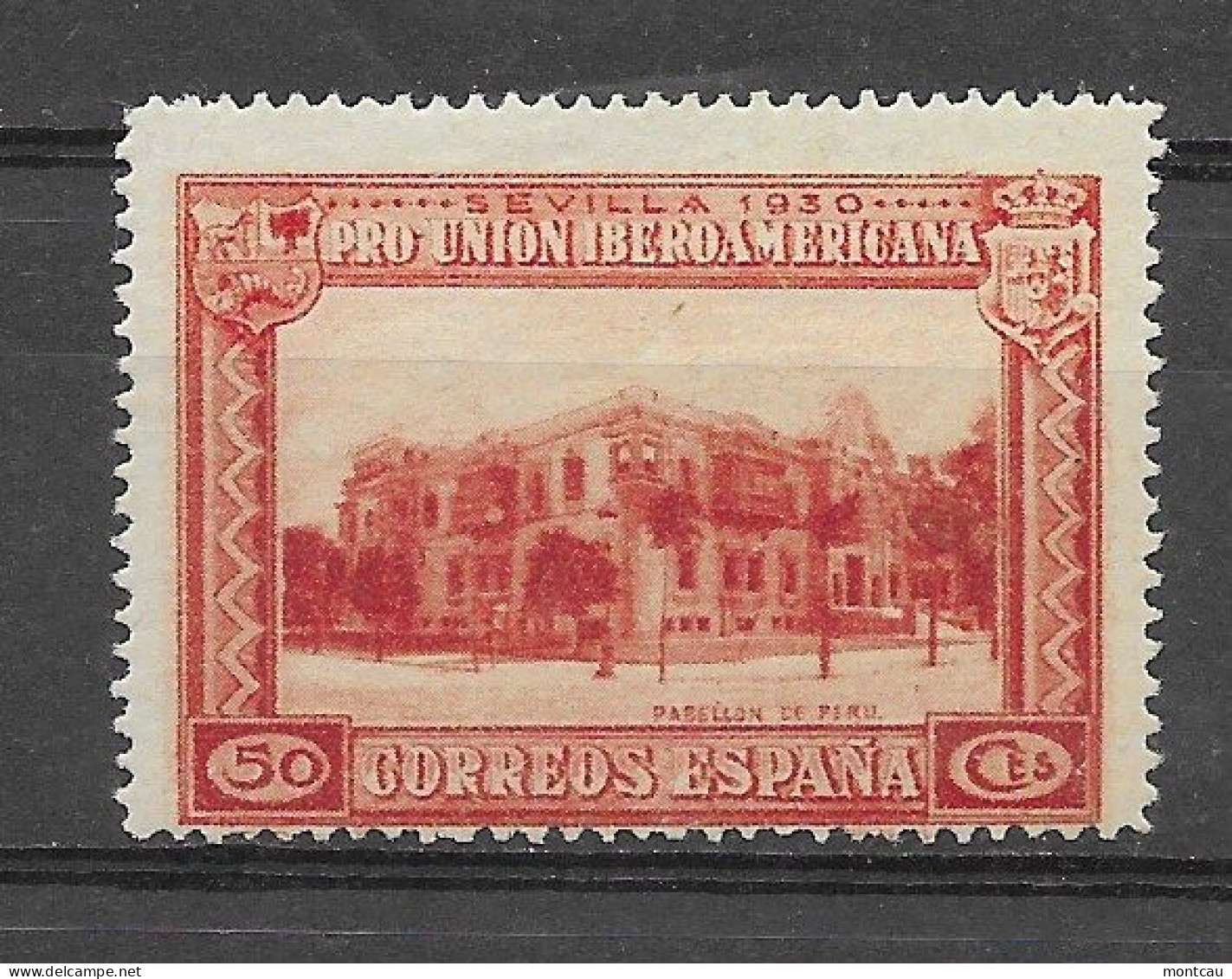 Spain 1930 Iberoamericana  50 Ct Ed 577 (*) - Nuevos