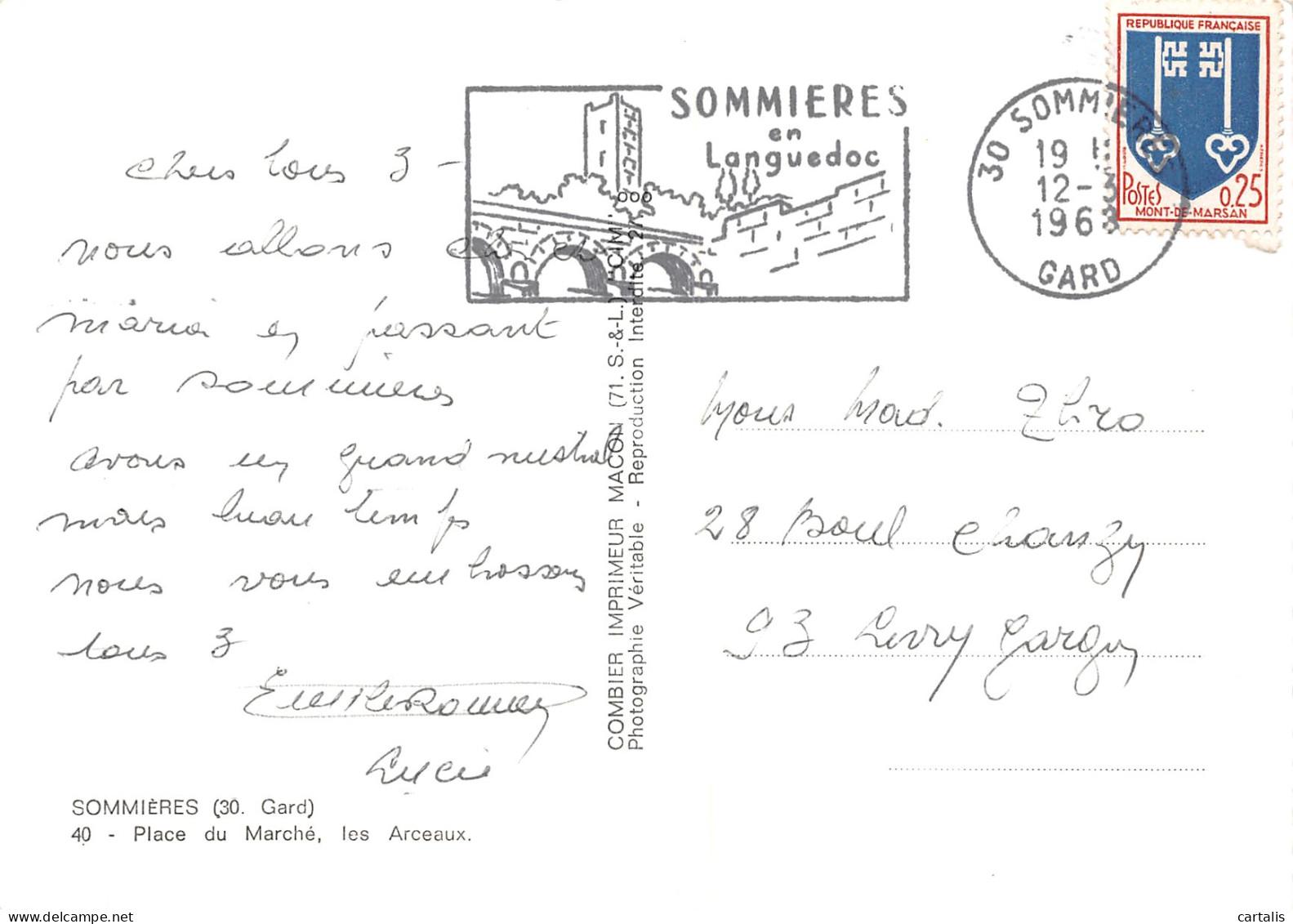 30-SOMMIERES-N°C4078-D/0045 - Sommières