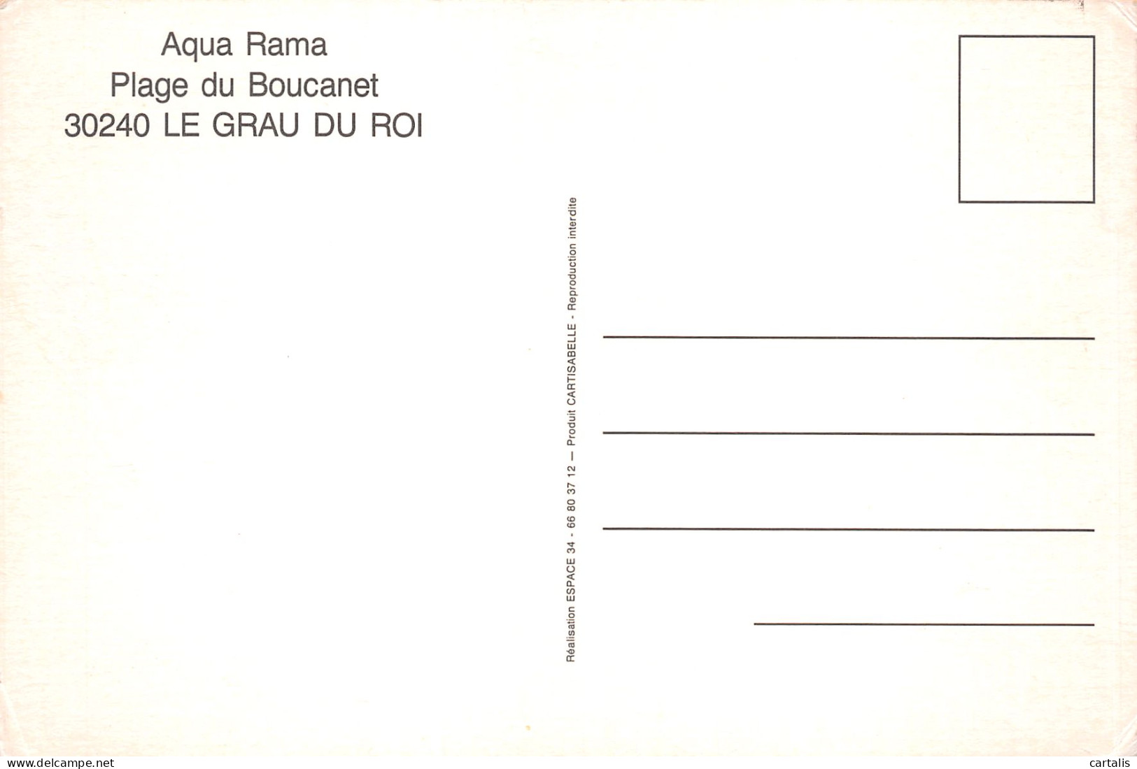 30-LE GRAU DU ROI-N°C4082-B/0397 - Le Grau-du-Roi