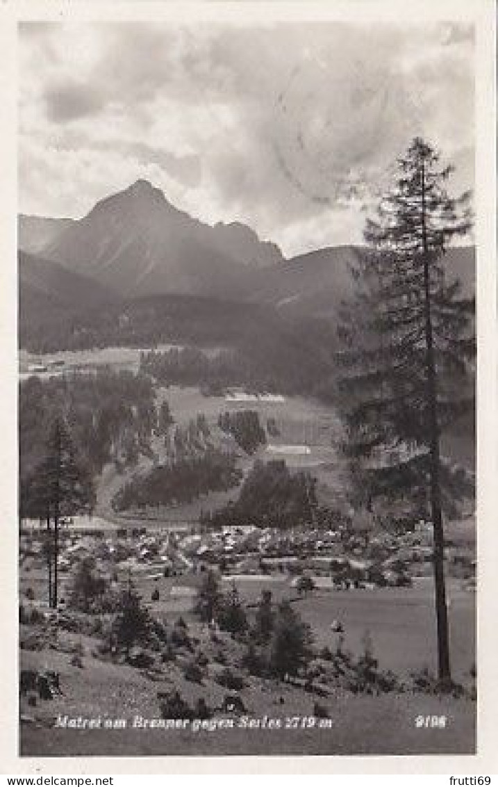 AK 216234 AUSTRIA - Matrei Am Brenner Gegen Serles - Matrei Am Brenner