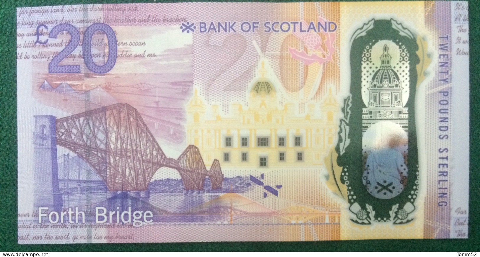 SCOTLAND 20 Pounds- Bank Of Scotland UNC - 20 Pounds
