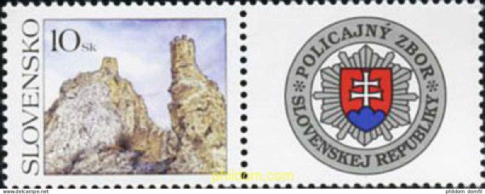 310240 MNH ESLOVAQUIA 2006 CASTILLO DE DEVIN - Ungebraucht