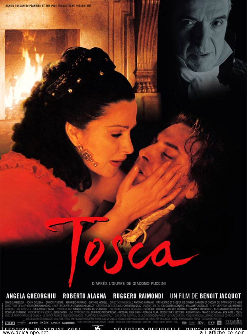 Affiche Cinéma Orginale Film TOSCA 120x160cm - Affiches & Posters