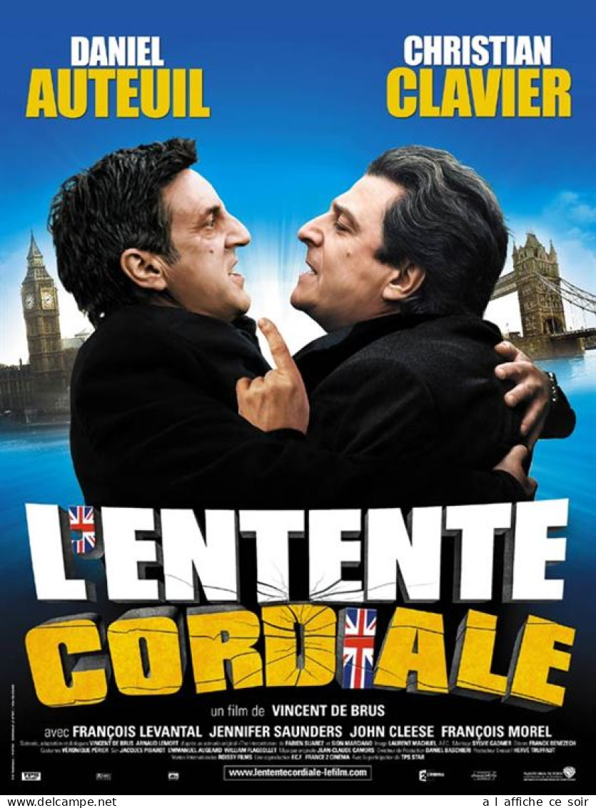 Affiche Cinéma Orginale Film L'ENTENTE CORDIALE 120x160cm - Plakate & Poster