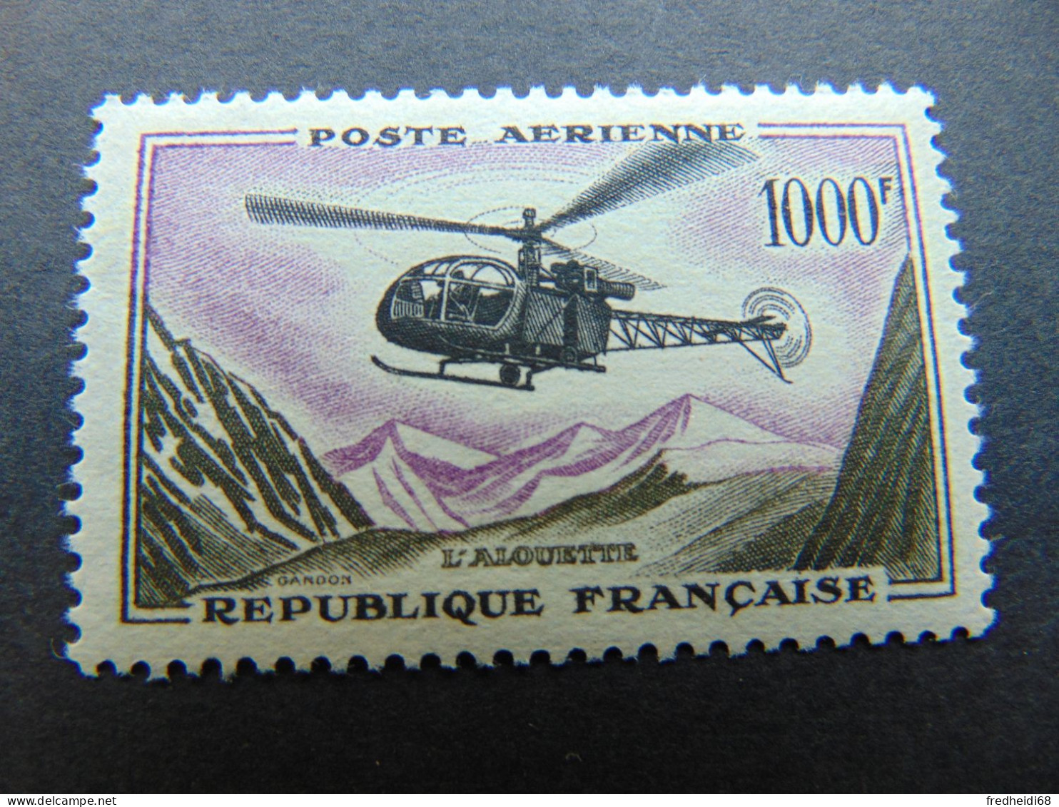 Très Beau N°. 37** De Poste Aérienne - 1927-1959 Neufs