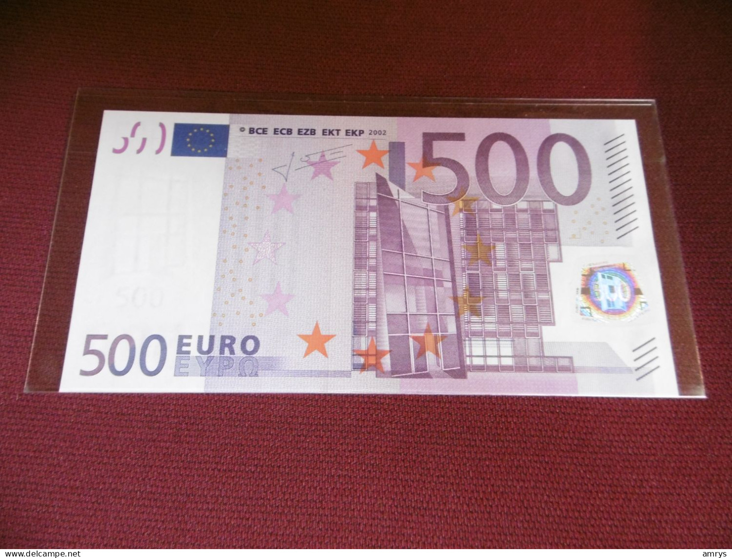 500 Euro Austria Trichet F005G2 N2704744351-2 Perfect UNC - 500 Euro
