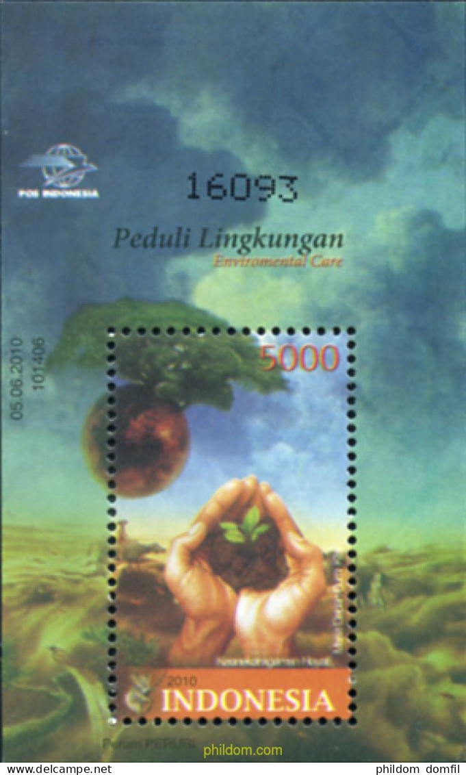 367454 MNH INDONESIA 2010 MEDIAMBIENTE - Indonesia