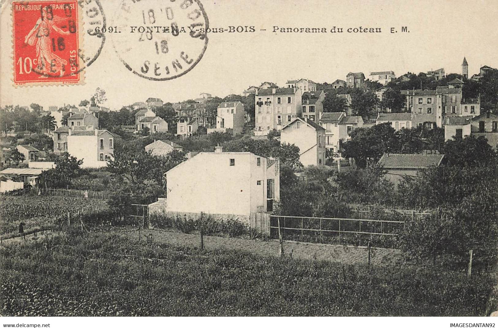 94 FONTENAY SOUS BOIS #MK33126 PANORAMA DU COTEAU - Fontenay Sous Bois