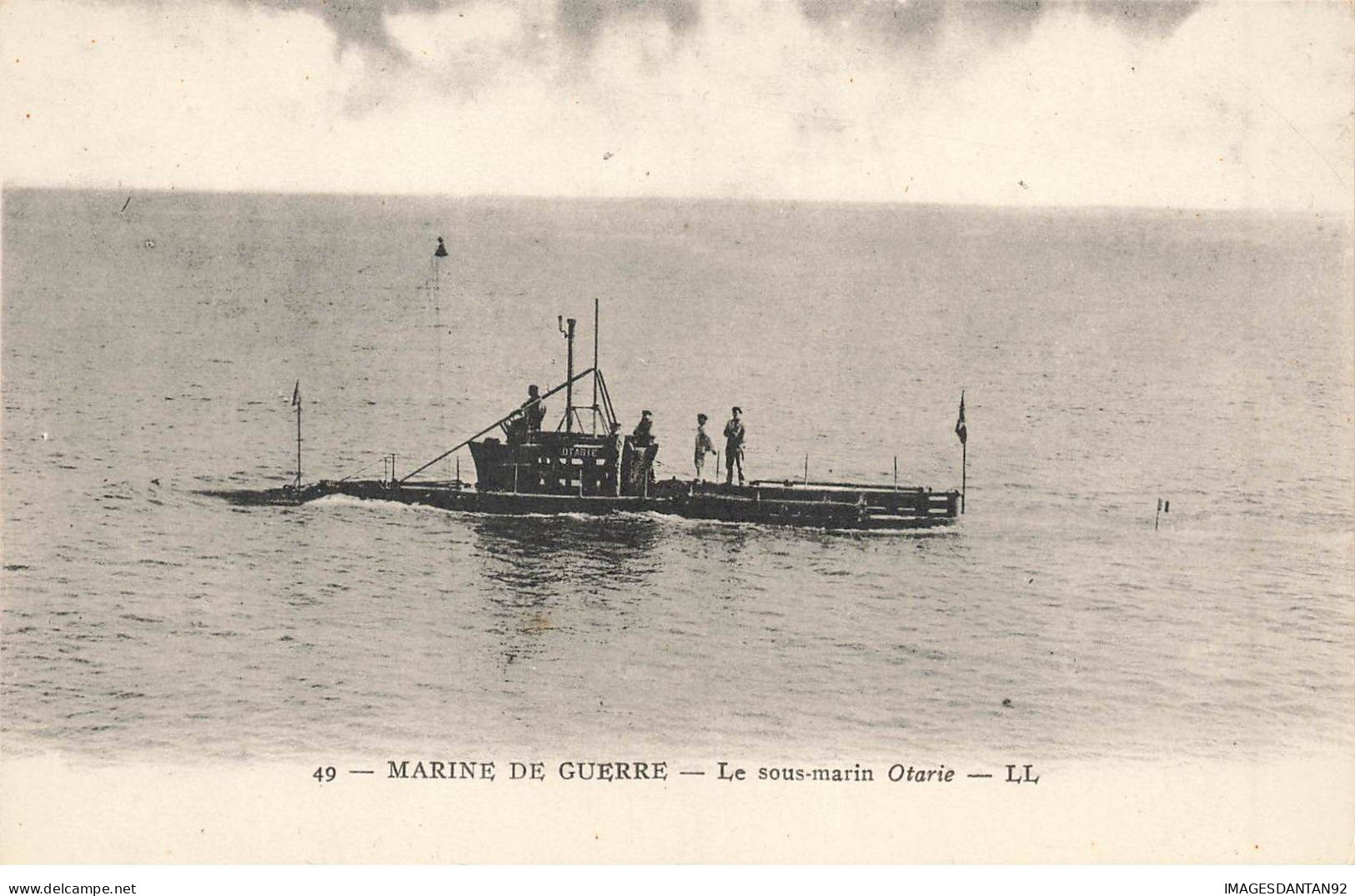 BATEAUX GUERRE #MK36245 LE SOUS MARIN OTARIE MARINE DE GUERRE - Sous-marins