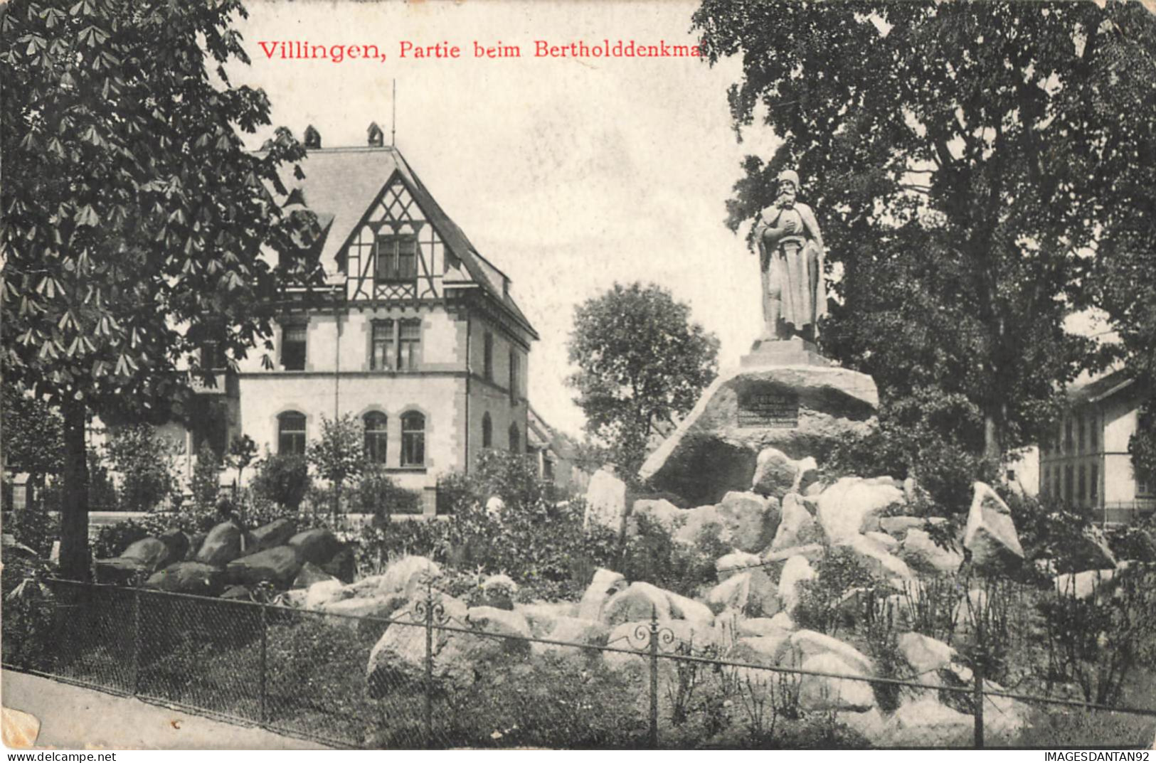 ALLEMAGNE #15363 VILLINGEN PARTIE BEIM BERTHOLDDENKMART - Villingen - Schwenningen