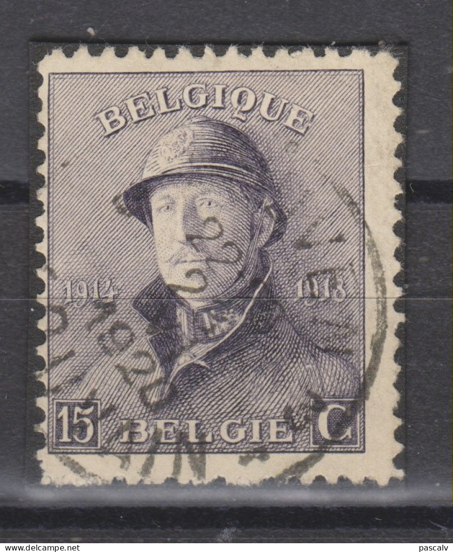 COB 169 Oblitération Centrale LEUVEN 3 - 1919-1920  Re Con Casco