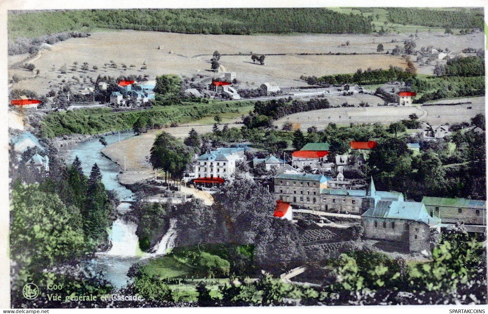 BÉLGICA CASCADA DE COO Provincia De Lieja Postal CPA #PAD023.ES - Stavelot