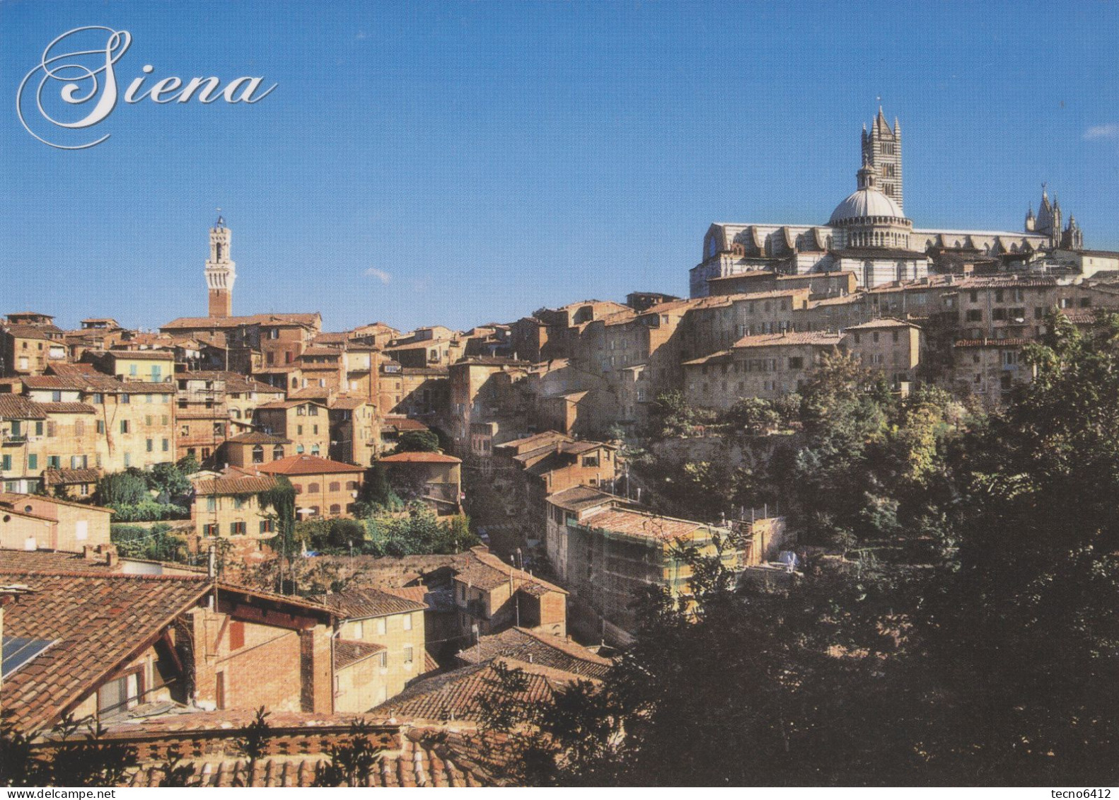 Siena - Panorama - Non Viaggiata - Siena