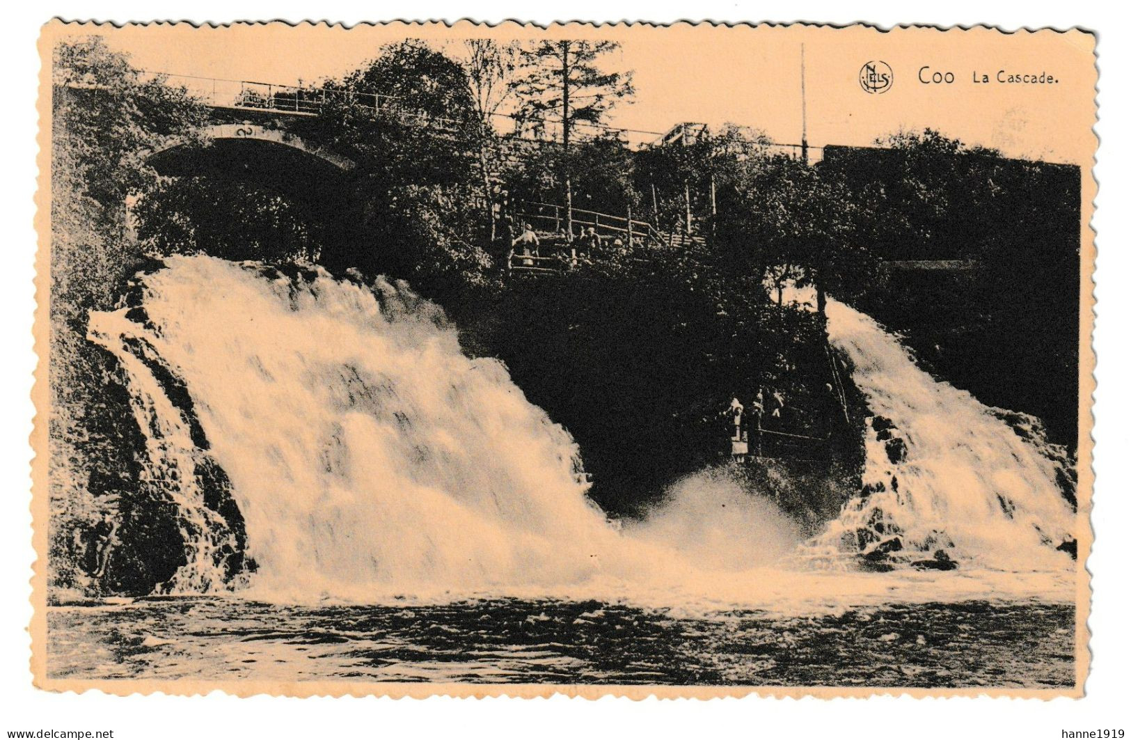 Coo La Cascade Cachet 1951 Spa Htje - Stavelot