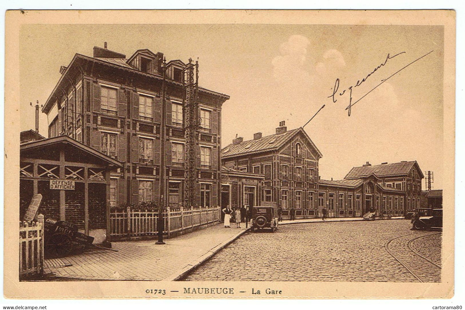 Maubeuge / La Gare / Ed. L. Lengrand à Maubeuge - Maubeuge