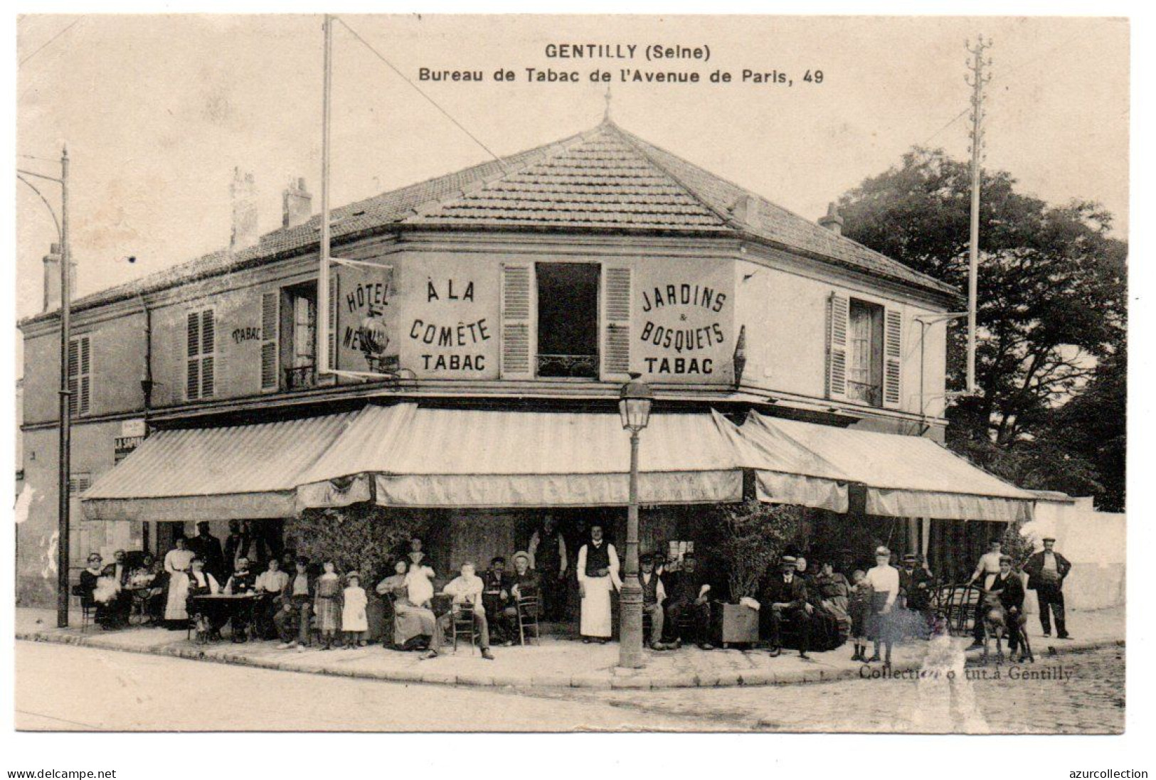 Bureau De Tabac De L'Avenue De Paris. A La Comète - Gentilly